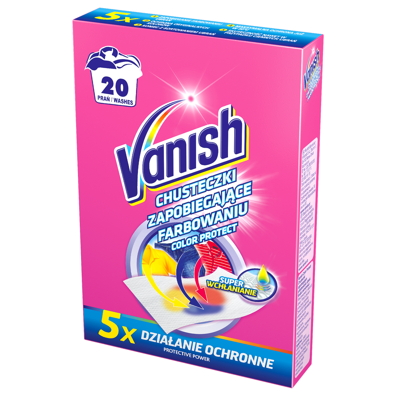 Vanish ubrousky Color Protect